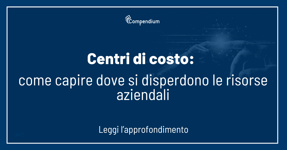 Centri Costo P&L Contabilità Analitica