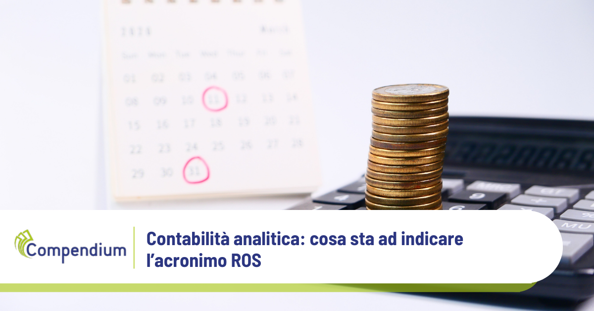 Contabilità analitica e indicatore ROS