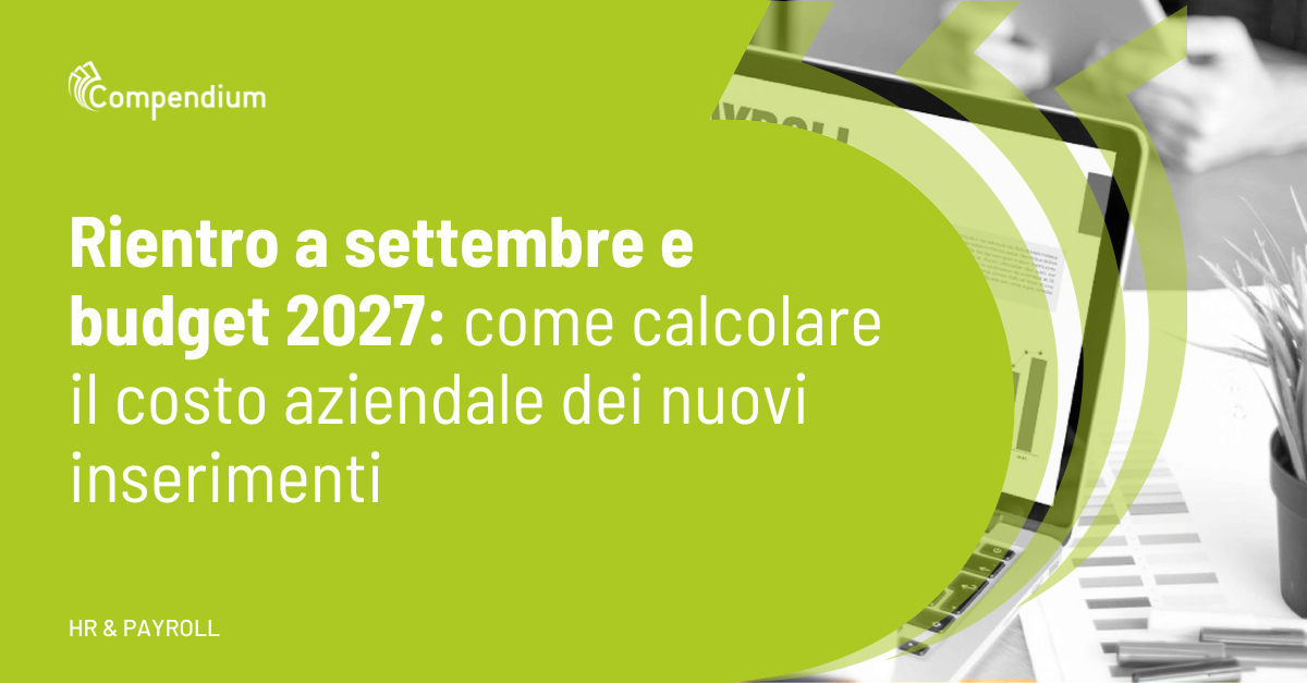 Costo del personale e nuovi inserimenti