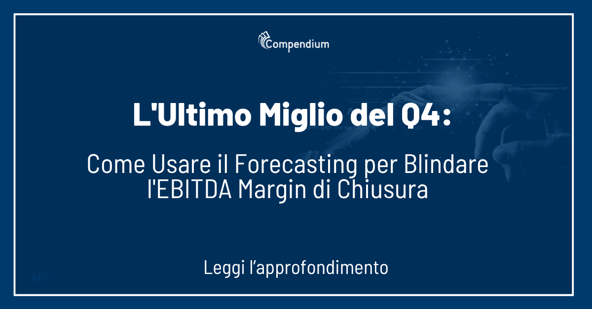 forecasting, ebitda e contabilità analitica