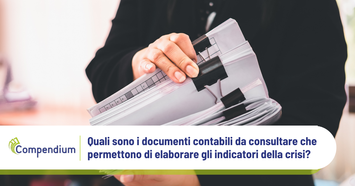 Documenti contabili utili per la crisi di impresa