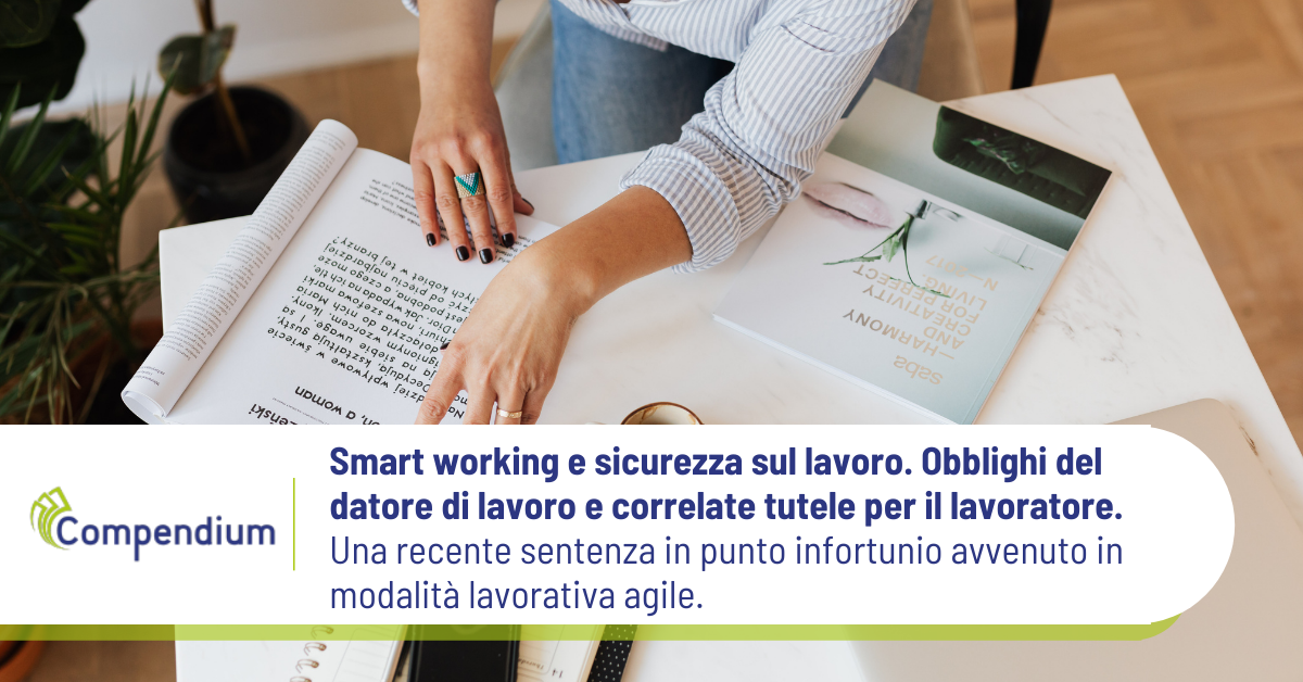 Smart working e sicurezza lavoro