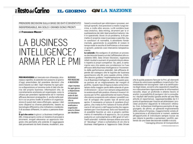 business intelligence e pmi