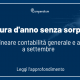 contabilità analitica e chiusura d'anno