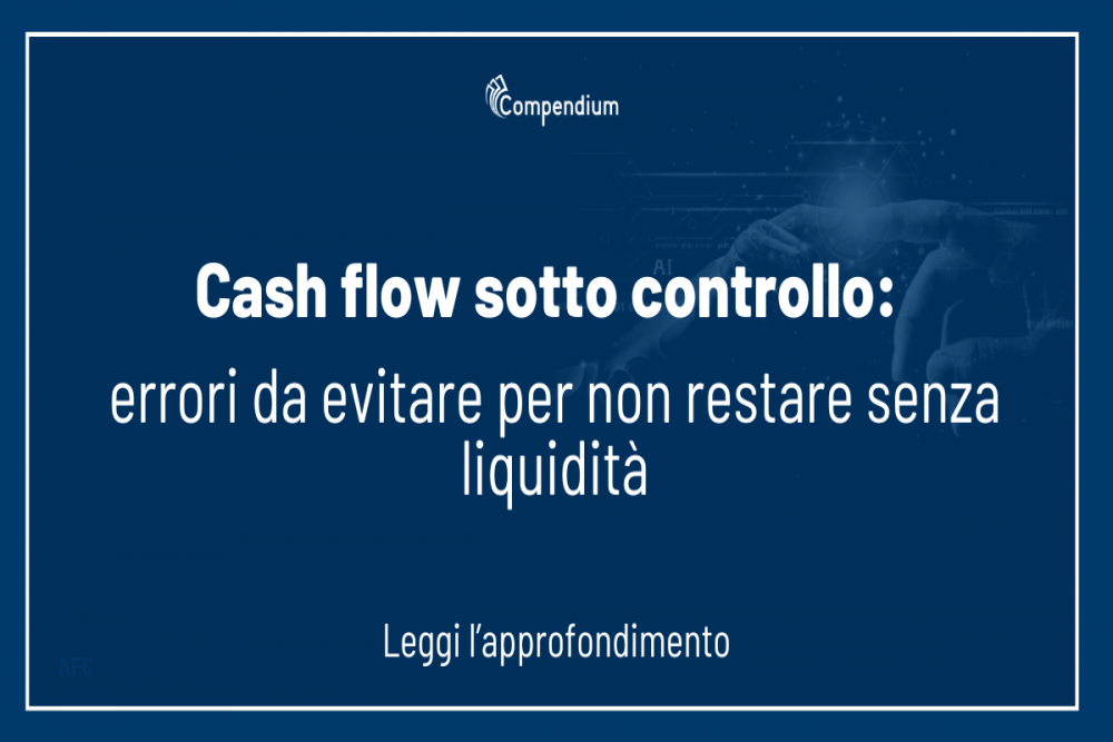 Cash Flow come monitorare errori